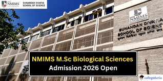NMIMS Sunandan Divatia School of Science M.Sc Admission 2026 Open Till April 30; Written Test Scheduled For May 11